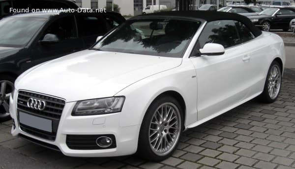 2008 Audi A5 Cabriolet (8F7) 2.0 TFSI (211 Hp)